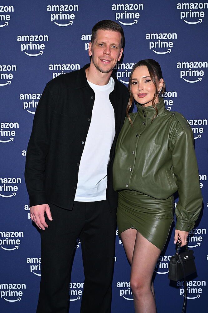 Marina Łuczenko-Szczęsna i Wojtek Szczęsny