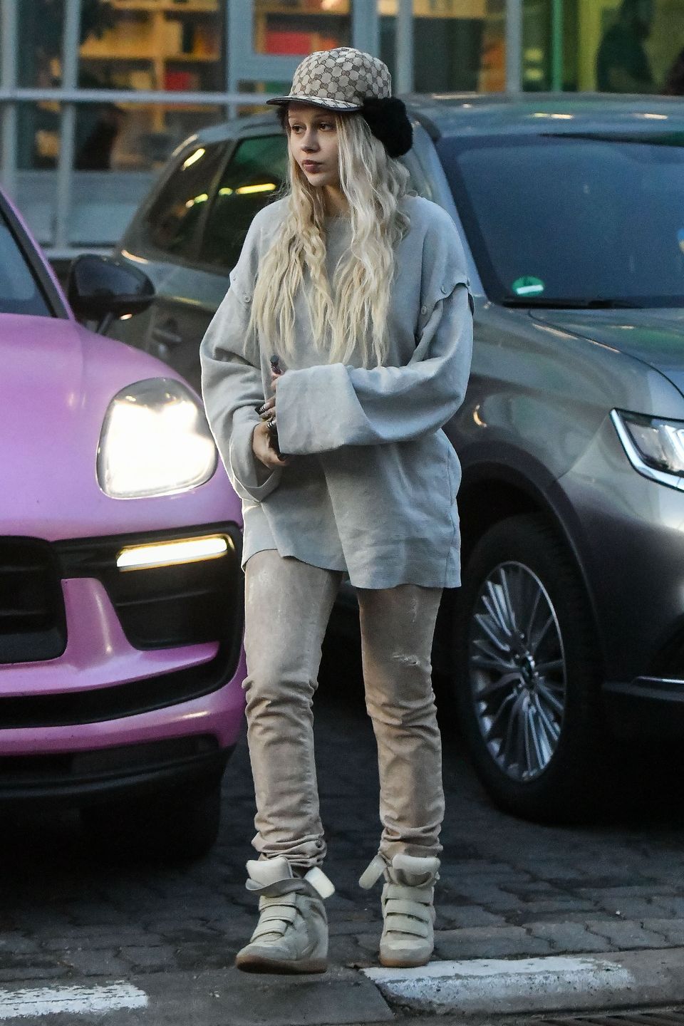 Żabson i Lila Janowska na kolacji