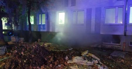 Duże straty po pożarze w szpitalu MSWiA przy ul. Grenadierów