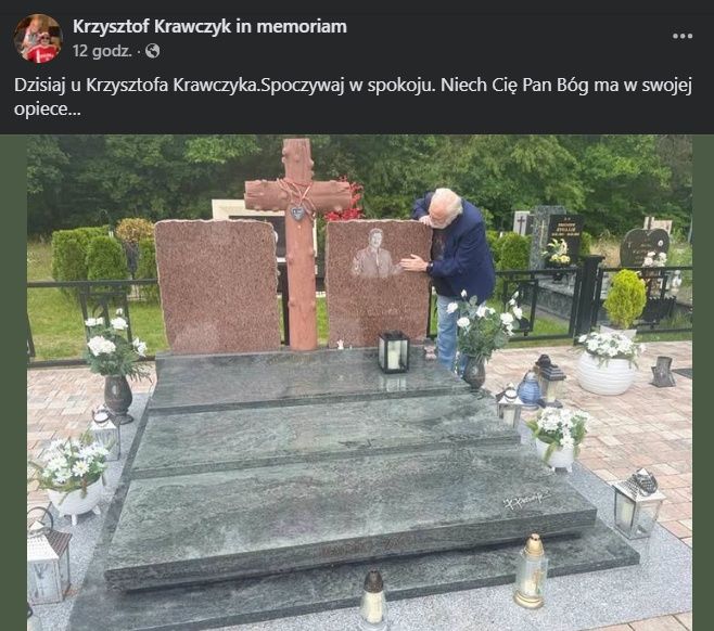 Wpis Andrzeja Kosmali na Facebooku