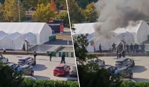 Serbia. Strzały i pożar przed parlamentem