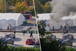 Serbia. Strzały i pożar przed parlamentem