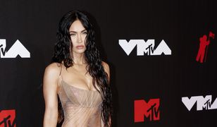 Megan Fox w przeźroczystej sukience na MTV VMA. Była niemal naga!