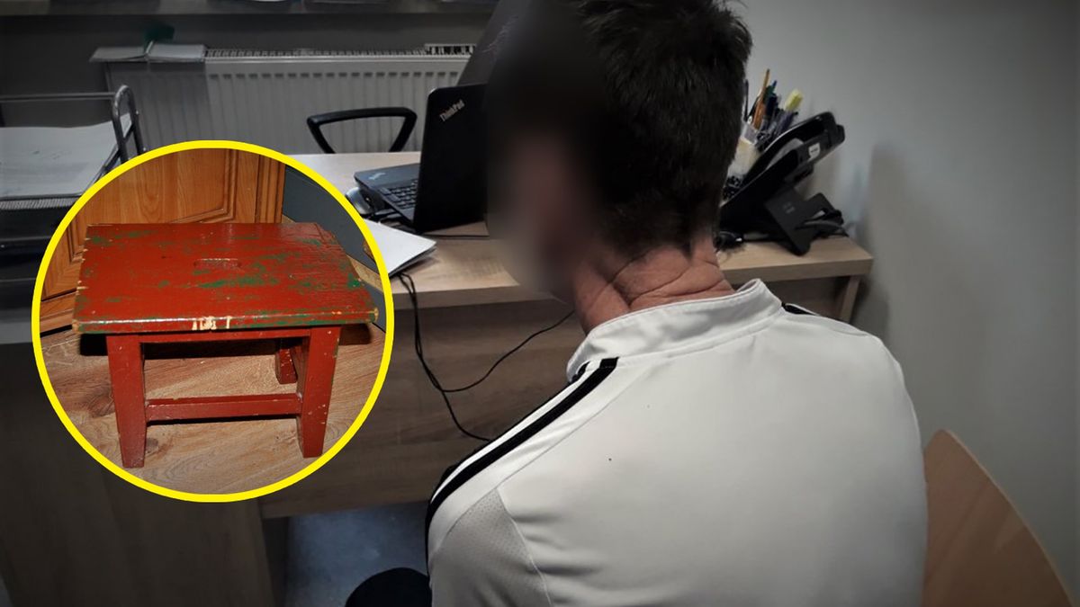 53-latek wybił żonie zęby taboretem