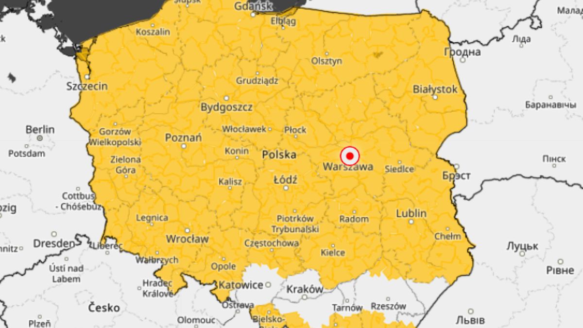 IMGW ostrzega przed przymrozkami.