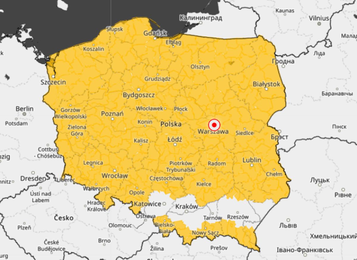Temperatura spadnie poniżej zera. Są ostrzeżenia IMGW