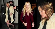 Kate Moss i Claudia Schiffer w kusych "kieckach" balują jak za dawnych, dobrych czasów. Wciąż olśniewają?