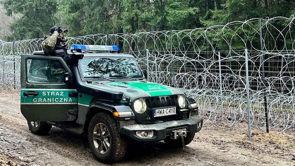 Do nadbużańskich pograniczników należy ochrona 467 km odcinka granicy w woj. lubelskim. Fot. Straż Graniczna