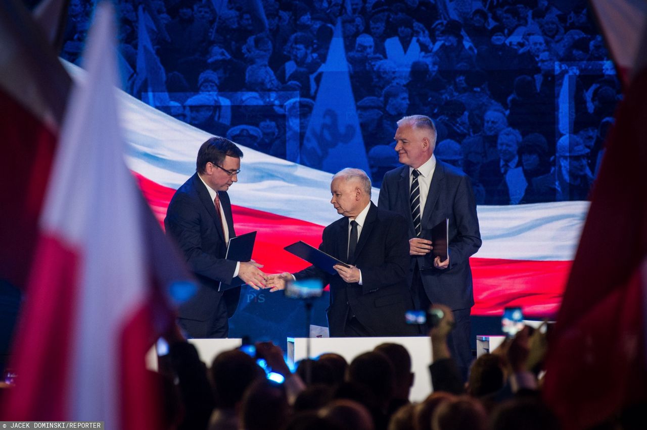 Zbigniew Ziobro, Jarosław Kaczyński i Jarosław Gowin