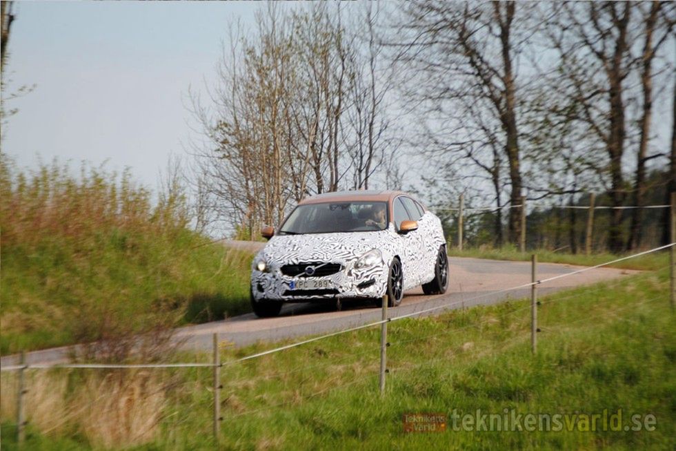 Polestar Volvo S60 - zdjęcia szpiegowskie