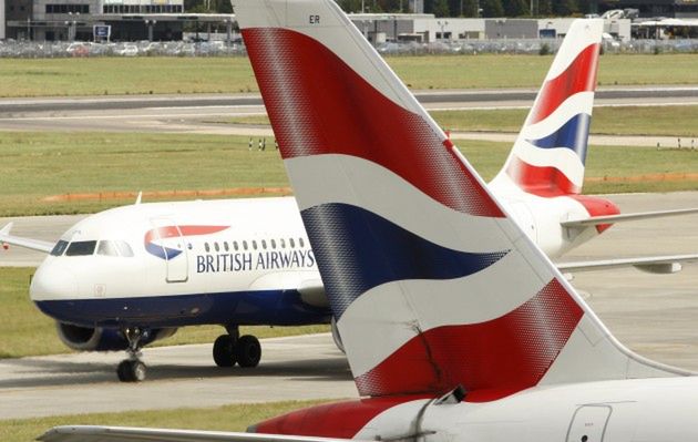 Zmiana rozkładu lotów British Airways podczas strajku