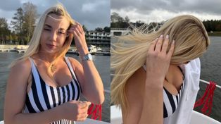 Singielka Marianna Schreiber dokazuje na łódce i ogłasza: "Sama sobie STEREM, ŻEGLARZEM i OKRĘTEM" (FOTO)