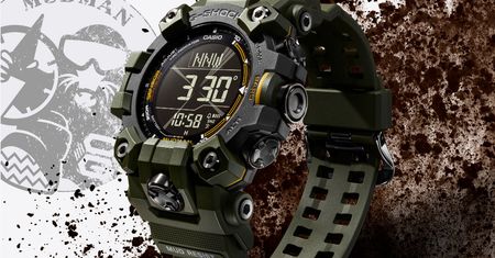 Mudman GW-9500 – ten zegarek można spokojnie zmieszać z błotem