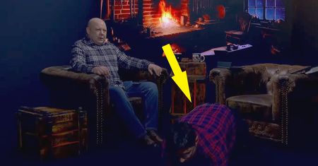 Jeden rozparty w fotelu, a drugi... Kuriozalna scena w Kanale Sportowym