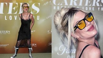 Tori Spelling chwali się szczupłą sylwetką na ściance. Gwiazda "Beverly Hills, 90210" zaprezentowała się w czarnej halce