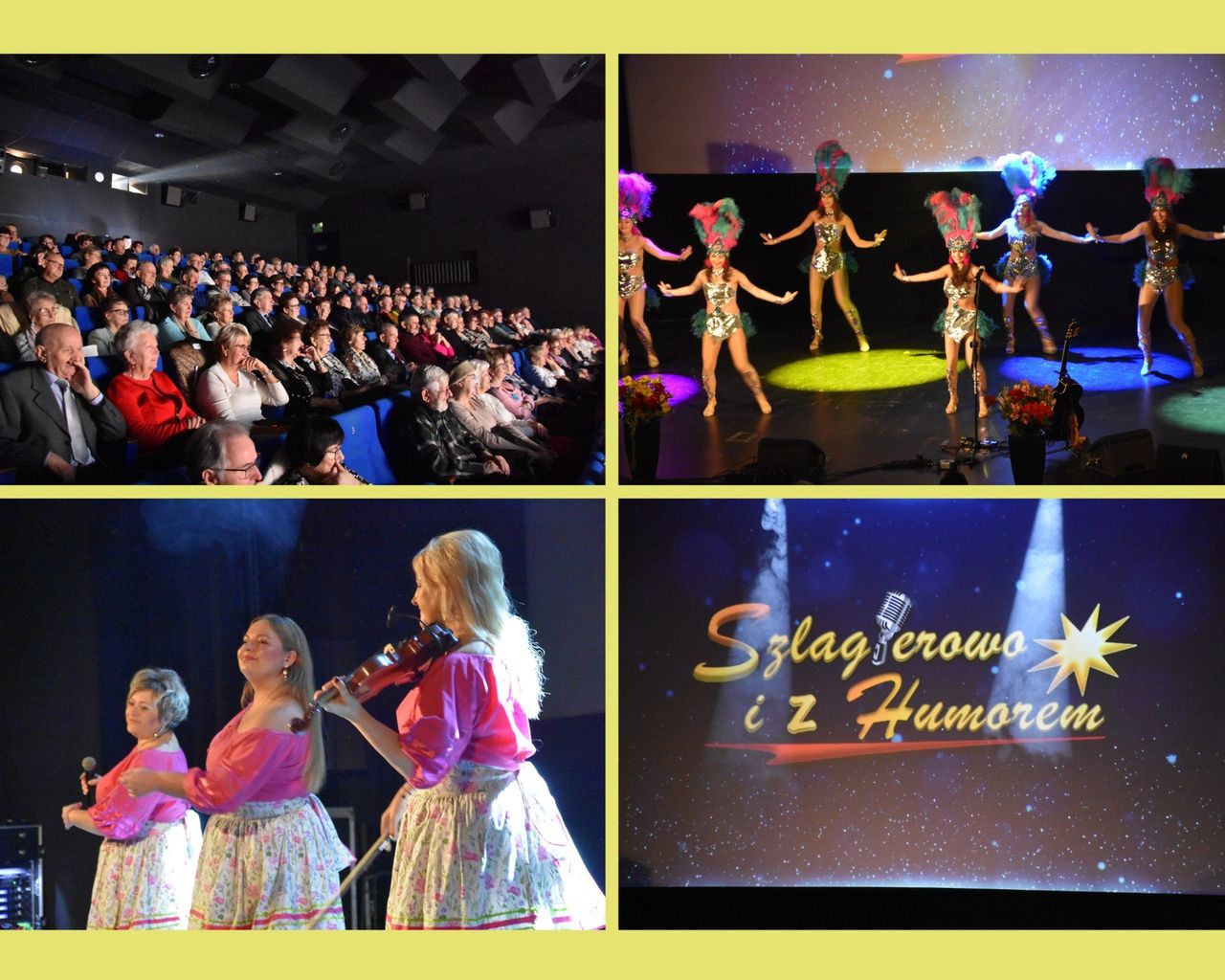 Wągrowiec: Szlagierowo i z humorem-pełna sala bawiła się w rytm dźwięków ze Śląska i nie tylko