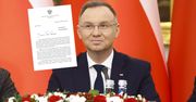 Prezydent zwrócił się do Tuska. Opublikował pismo