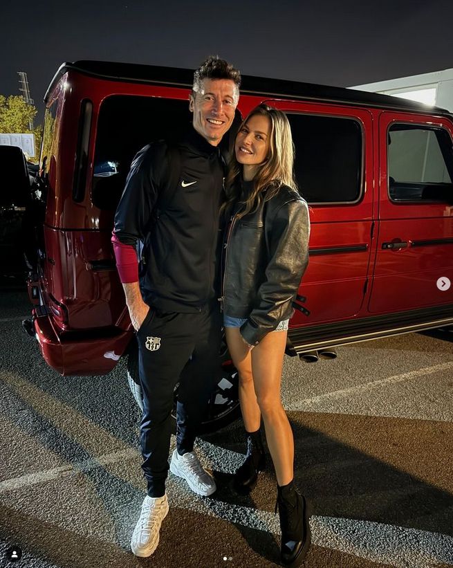 Anna i Robert Lewandowscy