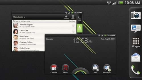 HTC Sense 4.0 - tryb landscape | fot. HTC