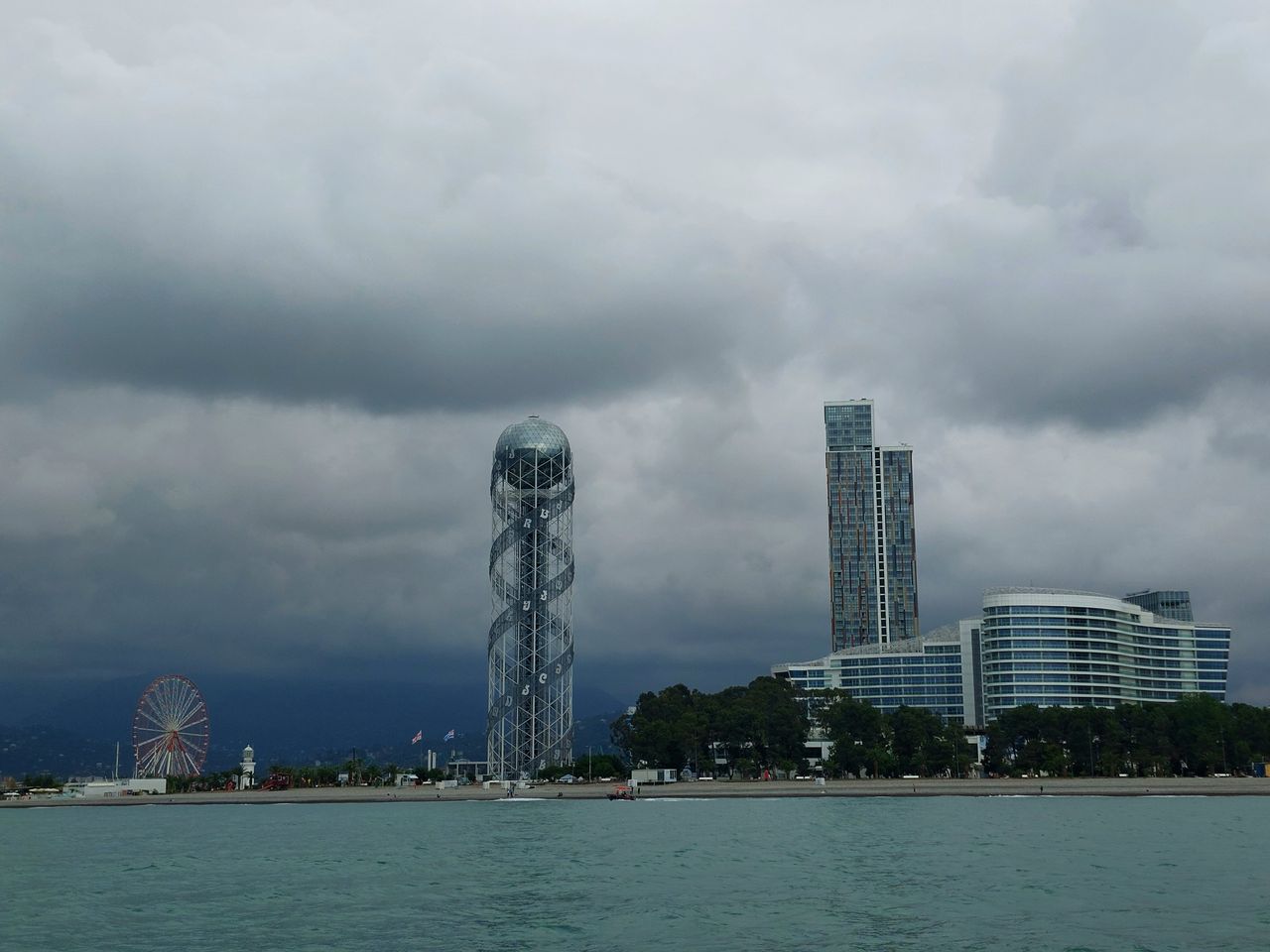 During a cruise on the Black Sea, you can admire the city's panorama.