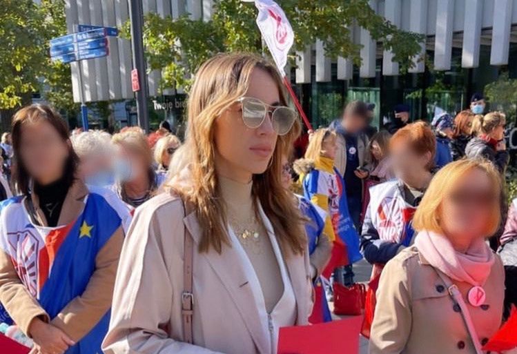 Marianna Schreiber na proteście nauczycieli. "Wyraziłam swoje słowa wsparcia"