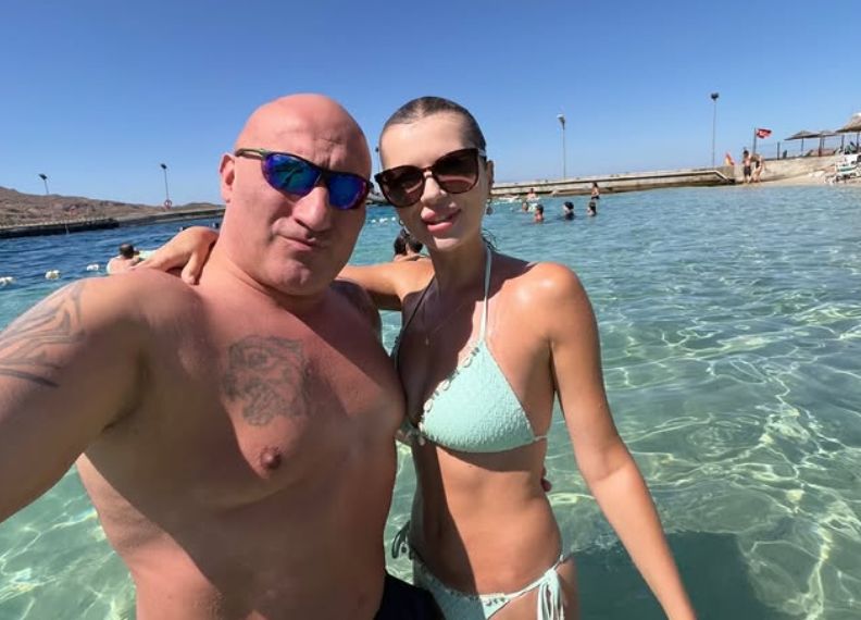 Marcin Najman z żoną