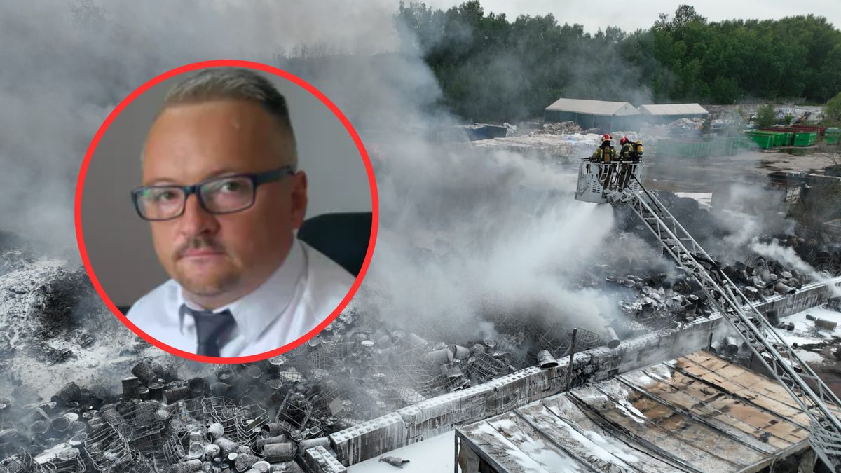 Pożar składowiska odpadów w Siemianowicach Śląskich. Były policjant: Potrzeba radykalnych dzialań