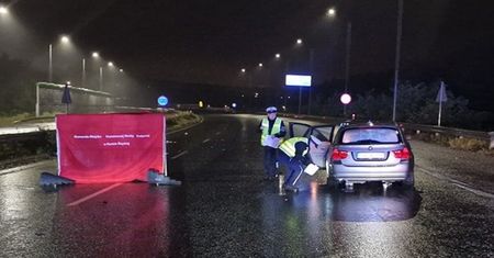 Po kolizji wyszedł z auta. Został śmiertelnie potrącony
