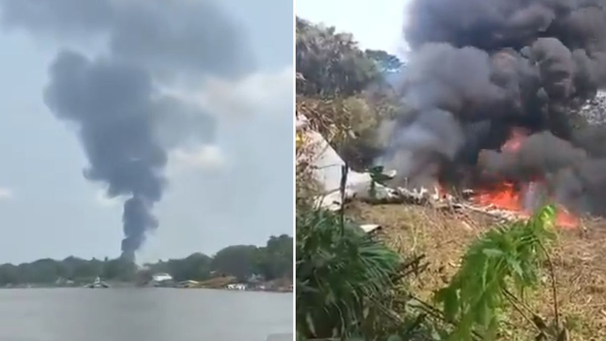 Katastrofa samolotu w Kolumbii