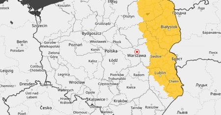 IMGW ostrzega. Niebezpieczne zjawisko da o sobie znać na wschodzie kraju