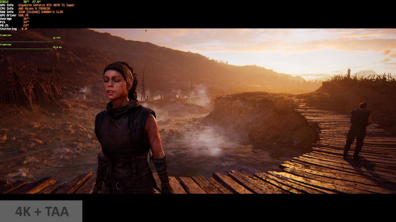 Hellblade 2 - porownanie 6 - UHD