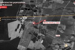 Wszystko widać na zdjęciach. Rowy i okopy 28 km od granicy z Polską