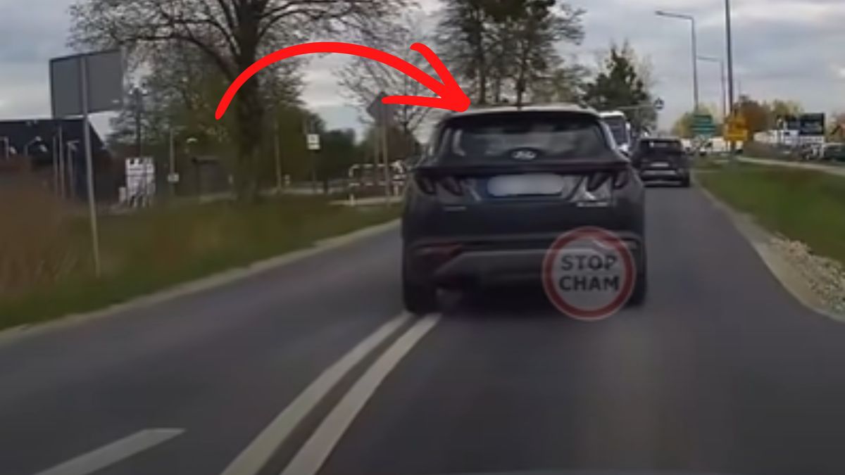 Kuriozalne sceny. Patrzcie na Hyundaia.