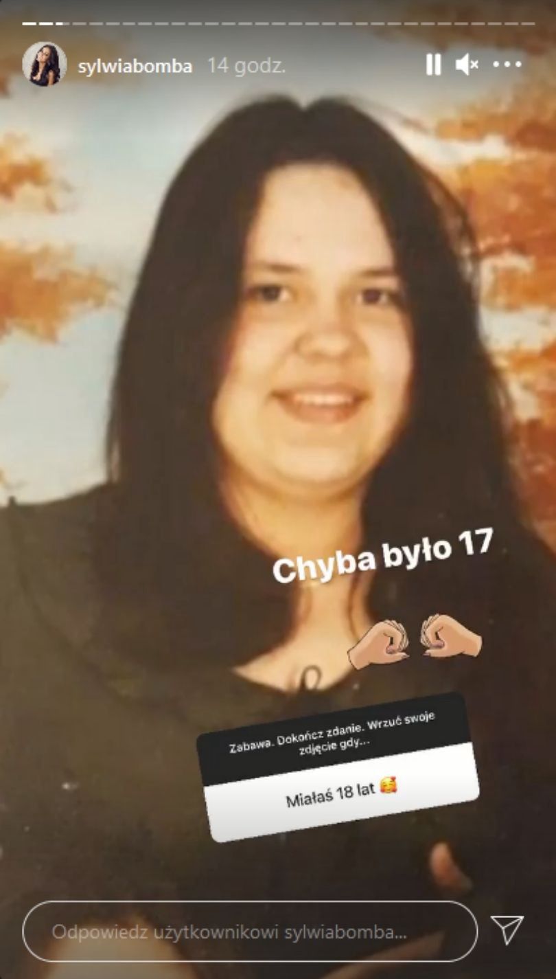 Sylwia Bomba dzieli się z fanami wspomnieniami