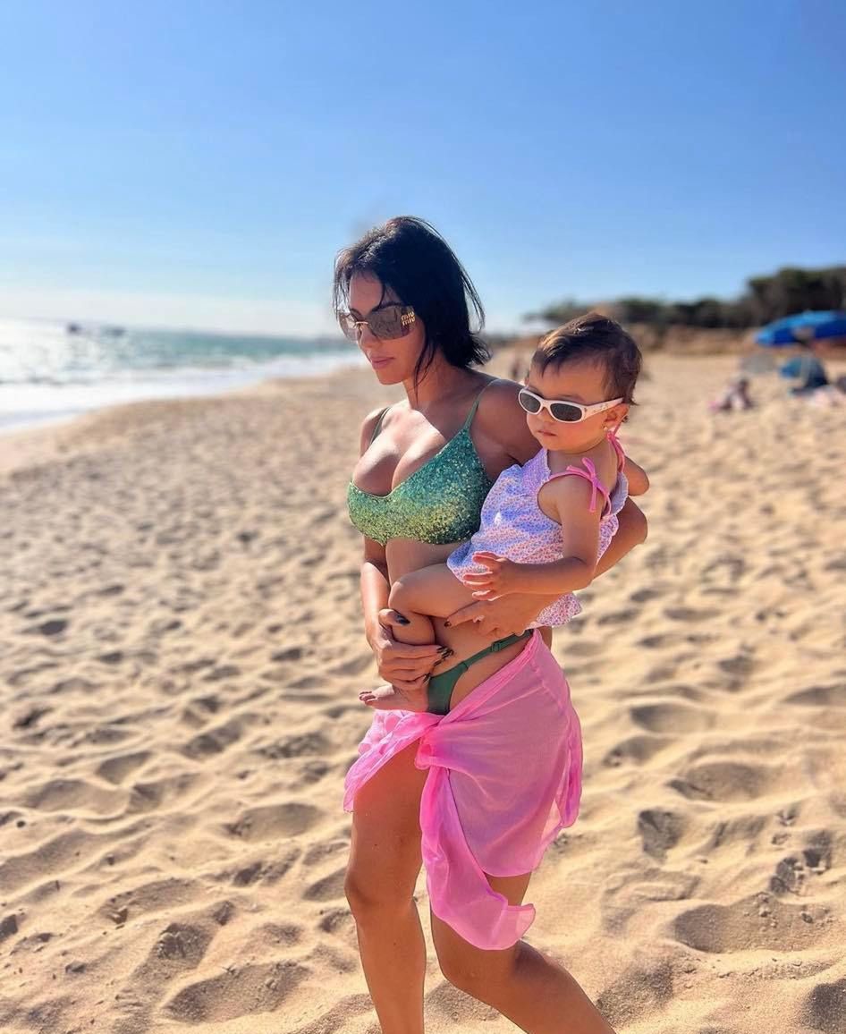 Wakacje Georginy Rodriguez i Cristiano Ronaldo w Portugalii