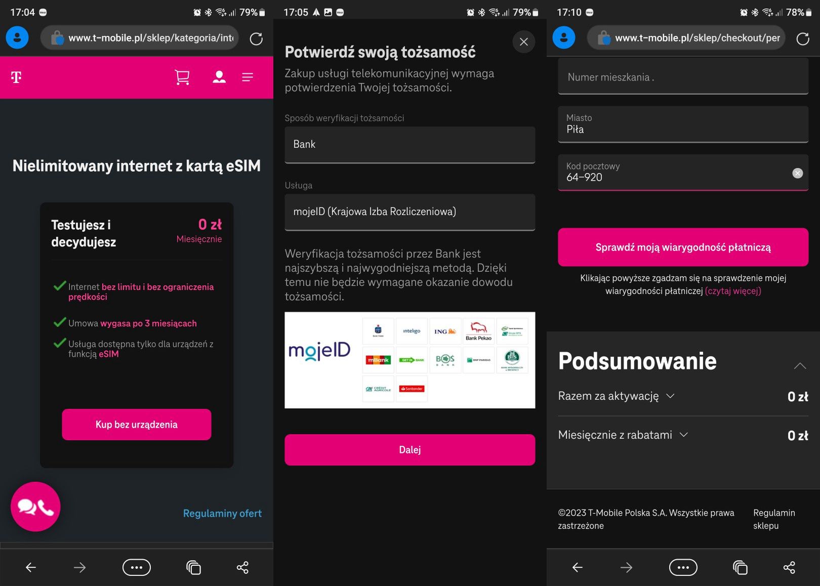 Darmowy internet w T-Mobile zamawia się jak zwykłą usługę