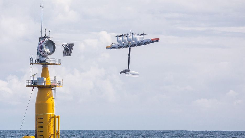Jeden z działających prototypów Makani Power
