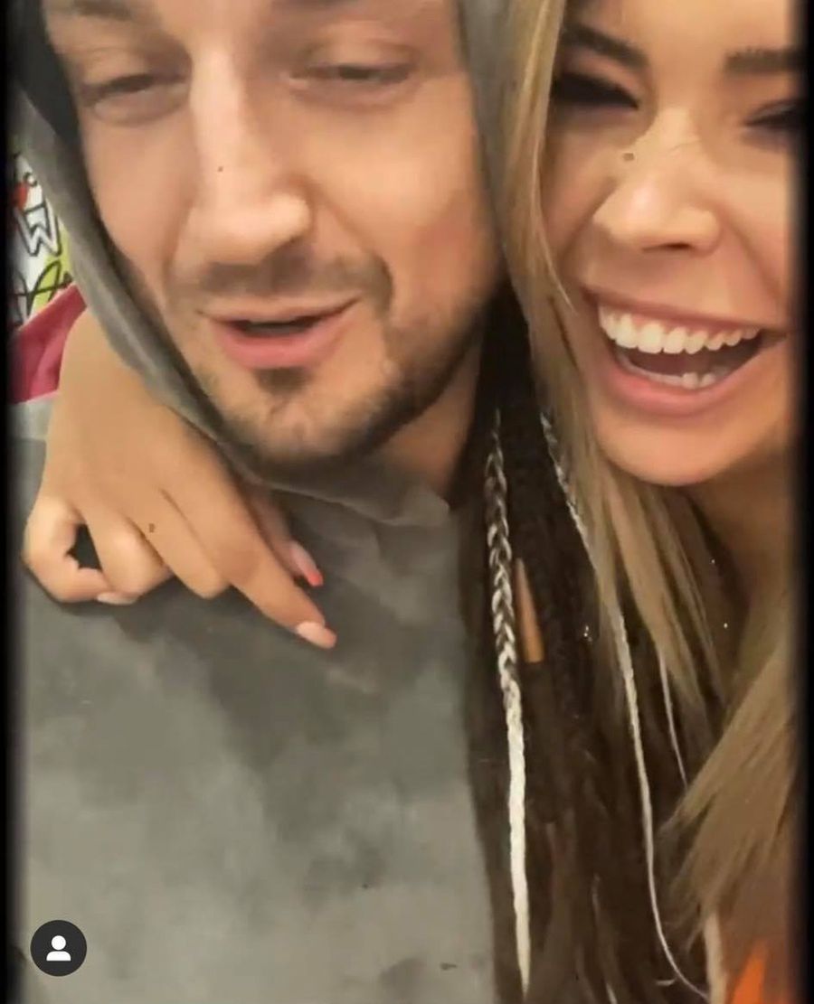 Sandra Kubicka i Baron 