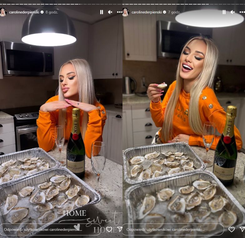 Caroline Derpienski pokazała nagrania ze swojego mieszkania w Miami