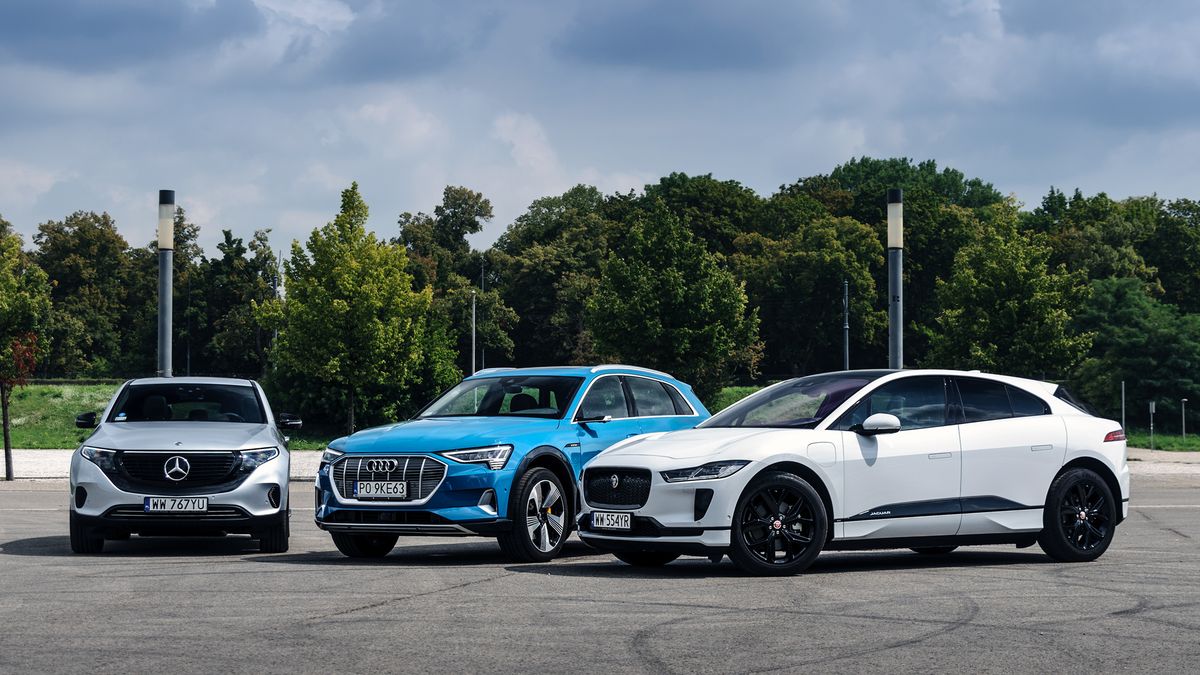 Elektryczne modele Mercedesa, Audi i Jaguara zanotowały w minionym roku zadowalające wyniki (fot. Mariusz Zmysłowski)