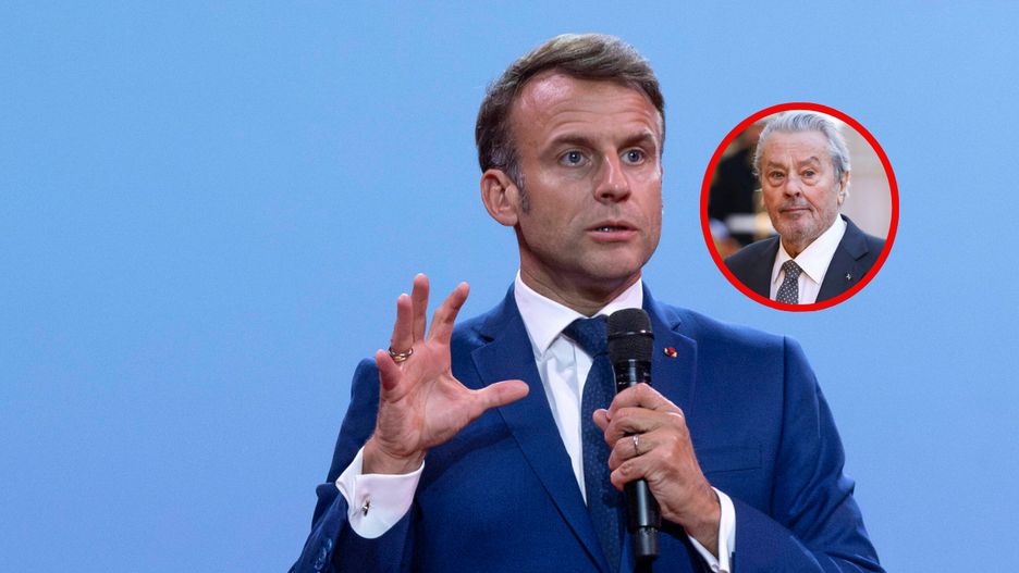 Delon nie żyje. Macron zabrał głos: "Francuski pomnik"