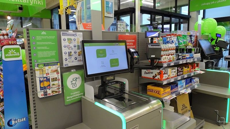 Kasy samoobsługowe w Stokrotce