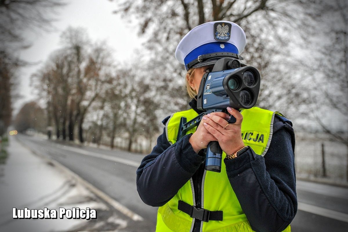 Laserowy miernik prędkości