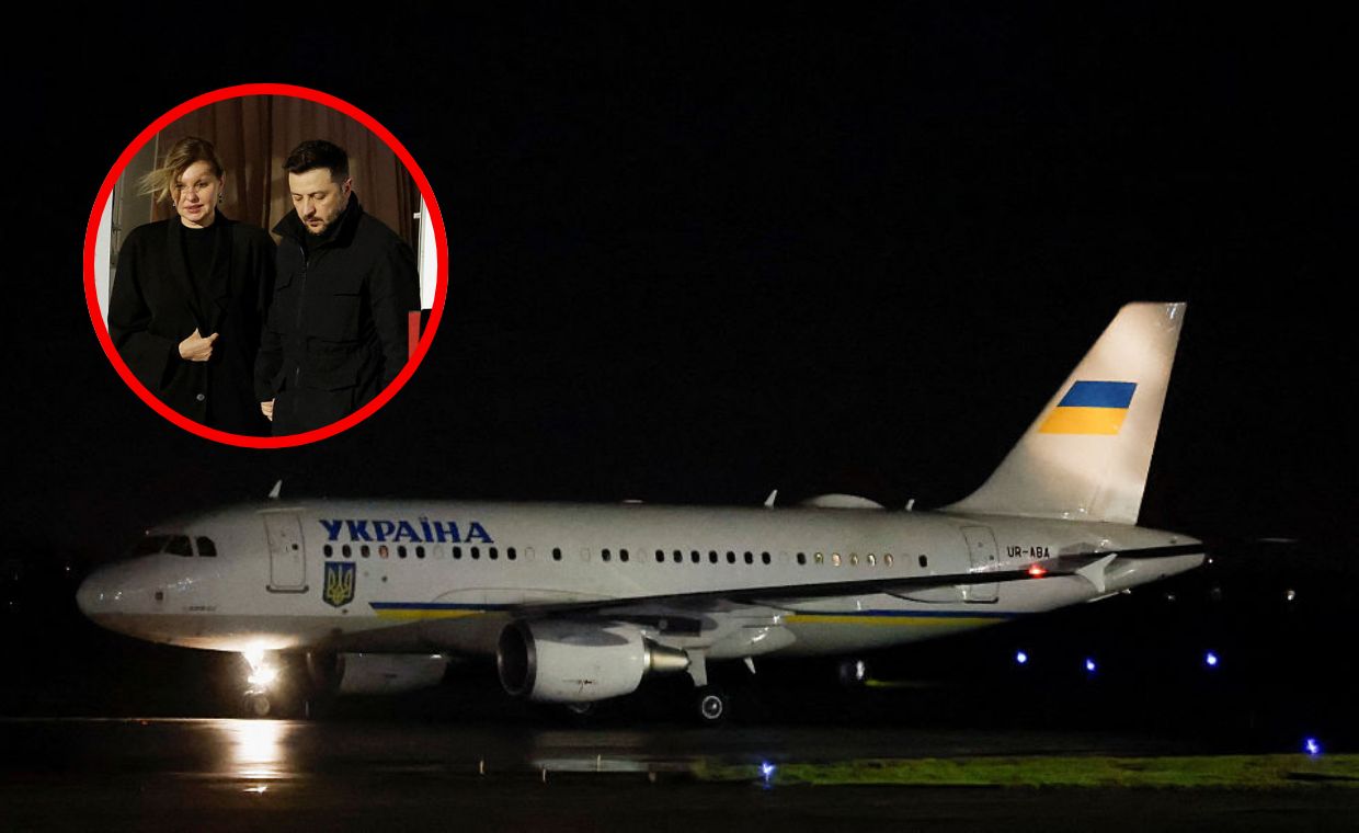 Drony nad trasą Zełenskiego. W pobliżu wykryto tajemniczy statek