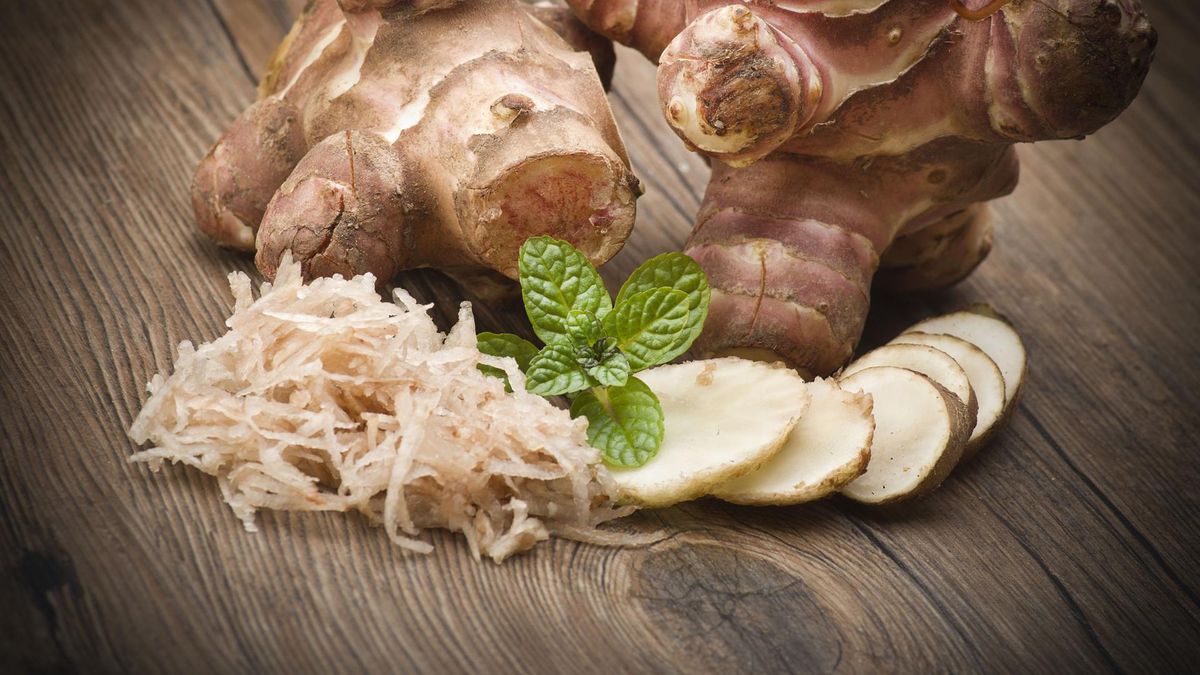 Słonecznik bulwiasty jest źródłem węglowodanów, zawiera zwłaszcza duże ilości inuliny.