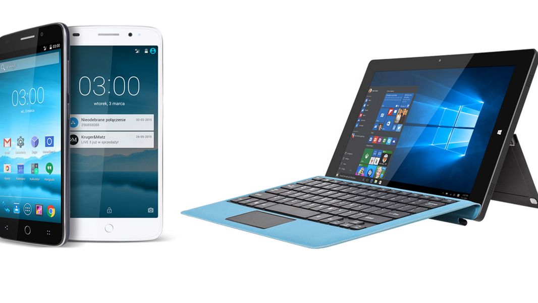 Kruger&Matz celuje wyżej niż dotychczas. Nowy smartfon Live 3 oraz hybrydy z linii Edge 1