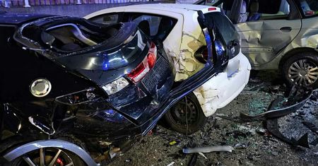 Postawił całą ulicę na nogi. Krewna kierowcy zemdlała na ten widok