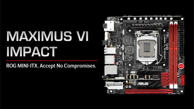 ASUS ROG Maximus VI Impact płyta główna zdjęcie prezentacja slajd