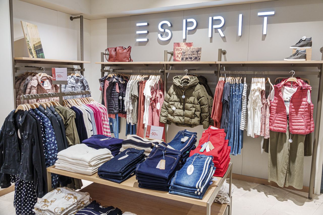 Esprit companies filed for bankruptcy in March