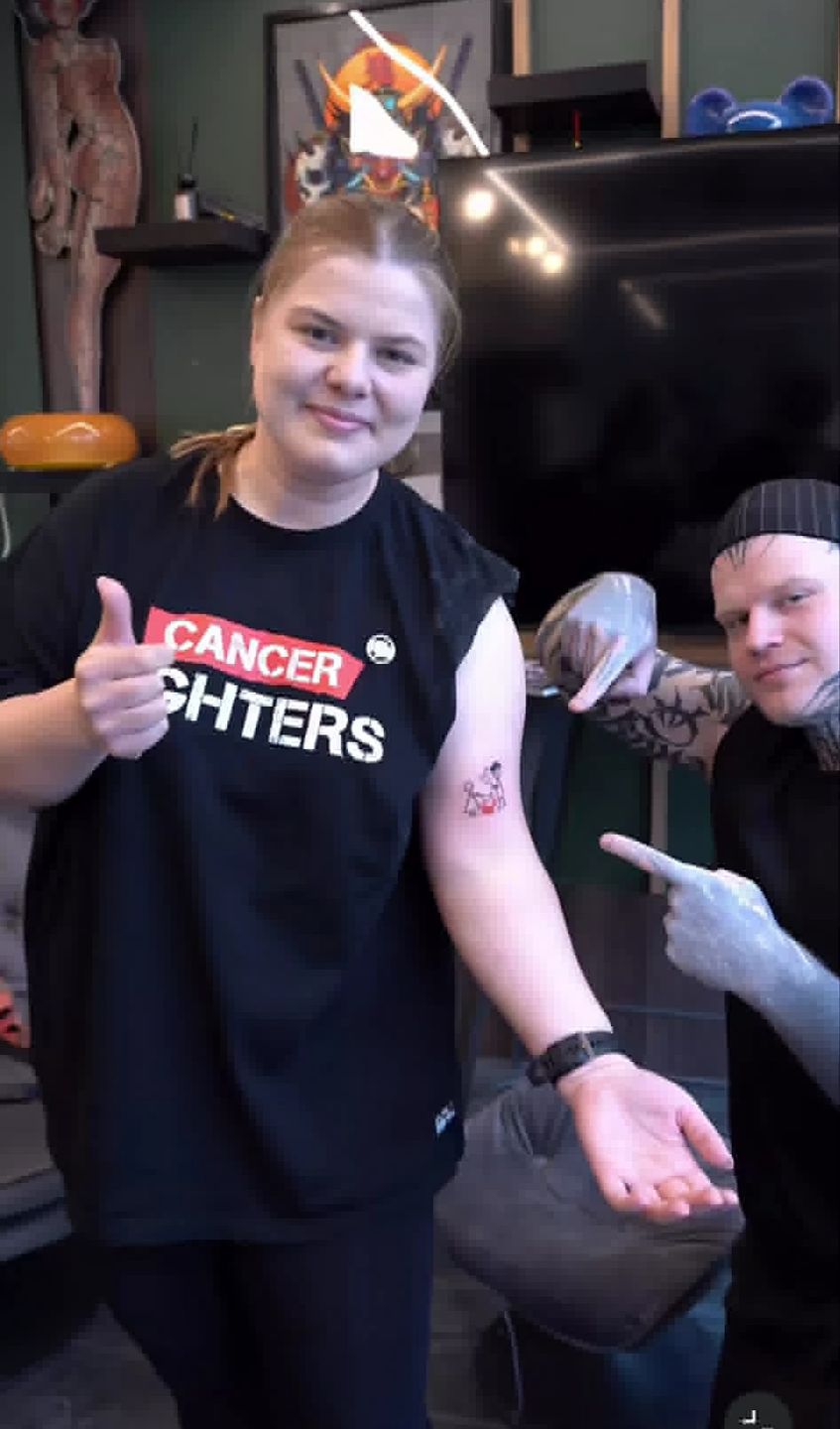 Makowkamusic zrobiła tatuaż